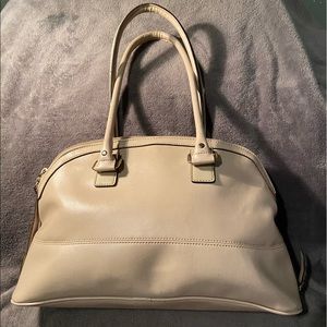 Emilie M beige purse